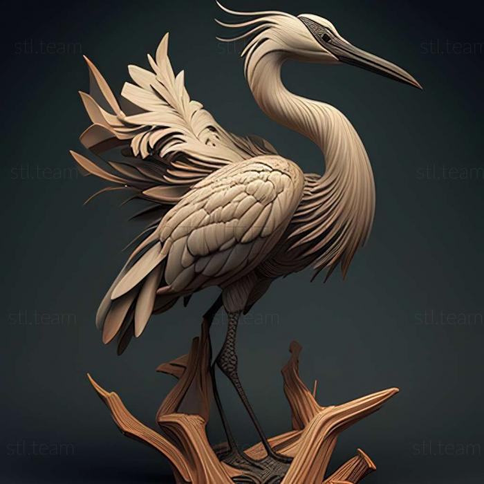 Animals crane